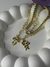 Pulseira Folheada a Ouro Mãe de Casal - comprar online
