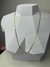 Colar elos longo folheado a ouro - comprar online