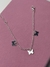 Pulseira pingentes de Borboleta