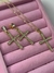 Colar folheado a prata Crucifixos