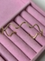 Bracelete folheado a ouro zigzag - comprar online