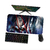 Mouse Pad Gamer Grande - ARCANE - Jinx e Caitlyn 1 - 90x40, 80x40, 60x40 e 70x30