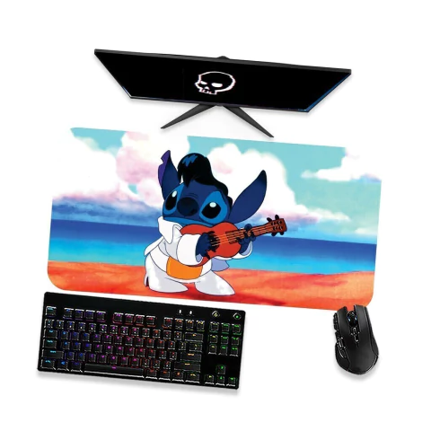 Mouse Pad Gamer Grande - Disney Lilo & Stitich 6 - 90x40, 80x40, 60x40 e 70x30 - comprar online