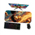 Mouse pad Gamer - DRAGON BALL - VEGETA ESFERAS DO DRAGÃO 1 - Mousepad Grande 90x40 80x40 60x40 70x30 - HeadGlitch