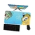 Mouse Pad Gamer Grande - Bob Esponja e Lula 1 - 90x40, 80x40, 60x40 e 70x30 - HeadGlitch