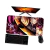 Mouse Pad Gamer Grande - Demon Slayer Tengen Uzui 1 - 90x40, 80x40, 60x40 e 70x30 - HeadGlitch
