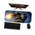 Mouse pad Gamer Grande - GUARDIÕES DA GALÁXIA GROOT E ROCKET RACCOON 1 - 90x40 80x40 60x40 70x30 - loja online