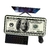 Mouse Pad Gamer Grande - Nota Dollar Americano 1 - 90x40, 80x40, 60x40 e 70x30 na internet