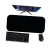 Mouse pad Gamer - Preto puro liso - Mousepad Grande 90x40 80x40 60x40 70x30 - HeadGlitch