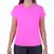 Baby Look Shock Zeiq Rosa – Logo Azul - Viva Fitness