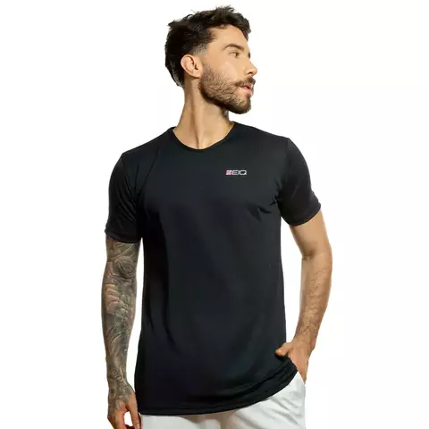 Camiseta Esportiva Slim Dry Arrow Zeiq Preta