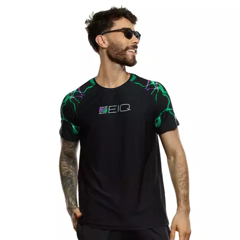 Camiseta Masculina Collani Zeiq Preta Boreal