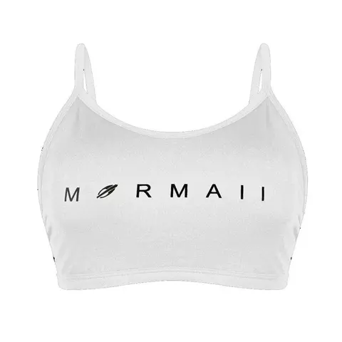 Top Alça Fina Móvel Beach Sports Branco Mormaii