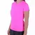Baby Look Shock Zeiq Rosa – Logo Azul - loja online