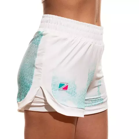 Short Feminino Advanced Zeiq Blue Sky