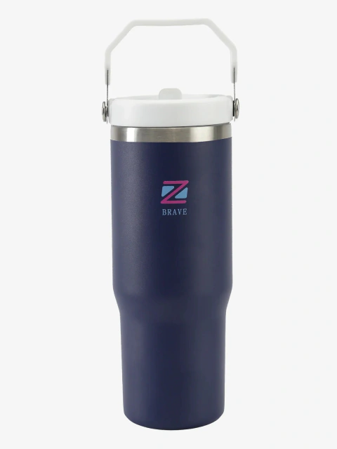 Garrafa Flip Térmica Brave Zeiq 820ml Azul