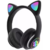 Fone Sem Fio Luzes Orelhas Gatinho - loja online