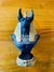 Estatueta Busto de Resina: Anúbis - Detalhe em Azul - comprar online