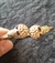 Torc Celta - Aço Inoxidável - Caveiras Douradas - comprar online