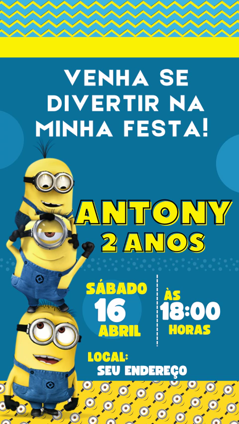Convite Digital em Imagem