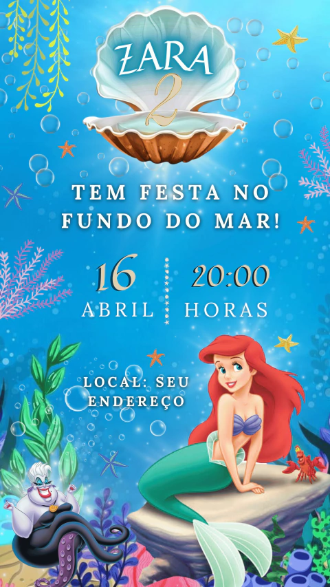 Convite Digital em Imagem na internet