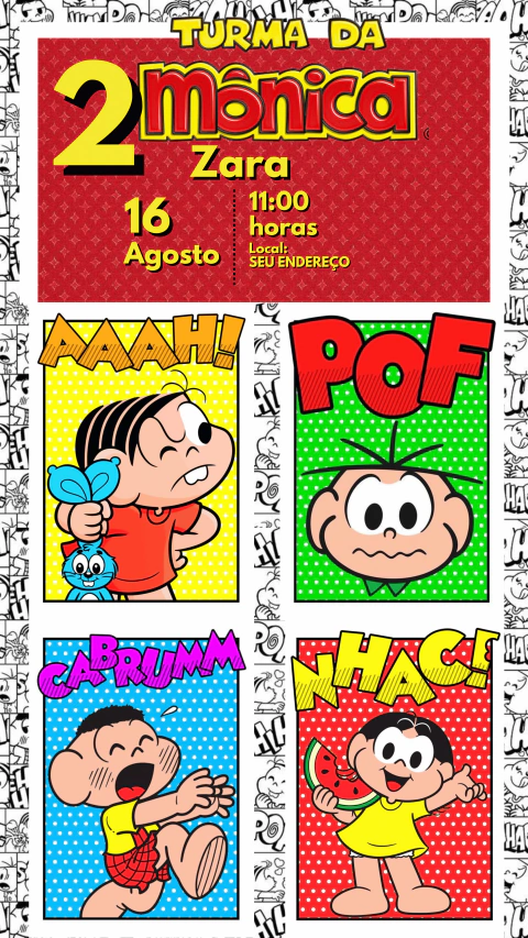 Convite Digital em Imagem - Annedu Papelaria