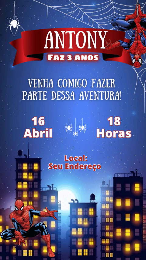 Convite Digital em Imagem na internet