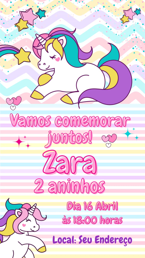 Convite Digital em Imagem - loja online