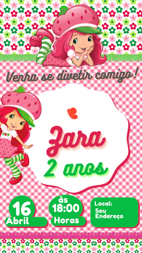 Convite Digital em Imagem na internet
