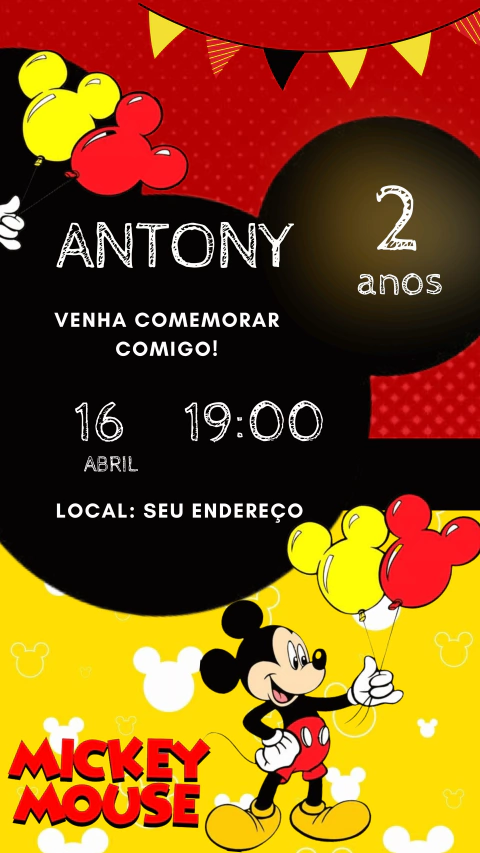 Convite Digital em Imagem