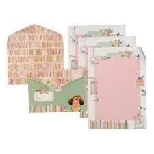 Papéis de Carta Decorados com Envelopes - comprar online