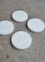 SET de Posavasos en Silestone Blanco Norte