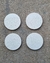 SET de Posavasos en Silestone Blanco Norte - tienda online