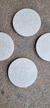 SET de Posavasos en Silestone Blanco Norte