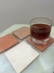 SET de posavasos en Silestone Combinado Orange Fuego - tienda online