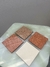 SET de posavasos en Silestone Combinado Orange Fuego - comprar online