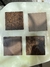SET de posavasos Combinados -Coffee Brown-