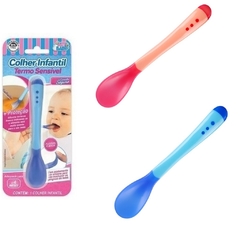 Colher Infantil Termo Sensível 13cm Art Baby