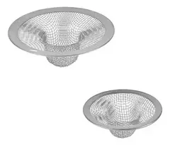 Ralo para Pia Inox Flexivel Kit C/2 Ppeças