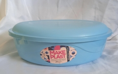 Saladeira de Plastico Oval Color Grande 3 Litros Sortidos