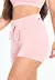Short Liso Rose Com Cadarço Fake REF: LX301 - comprar online