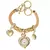 Imagem do Pulseira de Coração com Relógio Feminino