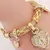 Pulseira de Coração com Relógio Feminino - comprar online