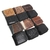 kit 12 carteira grande masculina couro fecho ziper atacado oferta