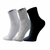 kit 3 pares meias cano alto masculino barato promocao - comprar online