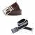 kit 2 cinto correia masculino infantil menino duplaface catraca pino oferta