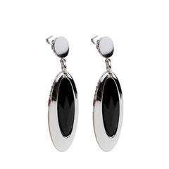 Aros Blaquè Cristal Negro