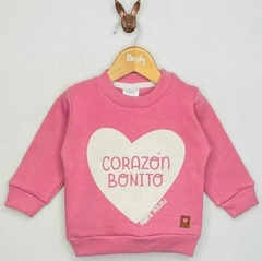 BUZO BEBA FRISA CORAZÓN