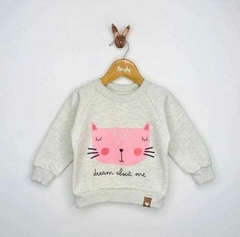 BUZO BEBE NENA GATITO