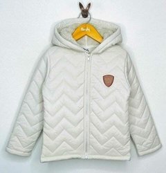 CAMPERA ABRIGO FORRADA CON PIEL en internet